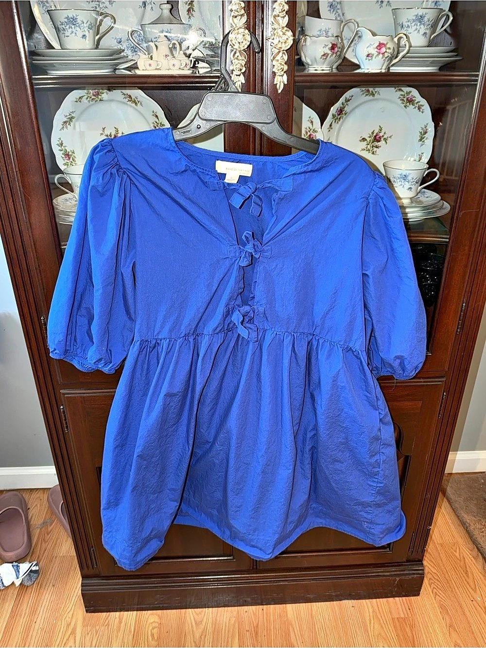 Band of the Free Blue Mini Dress